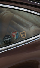 Year sticker for your porsche