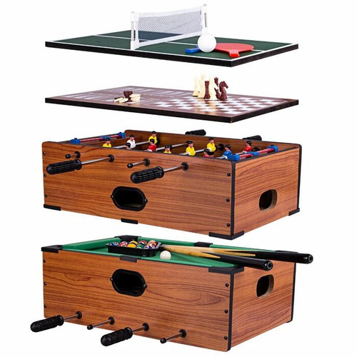 Multi game mini table - 5-in-1,