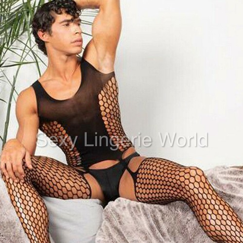 Men pleasure underwear fishnet - men,