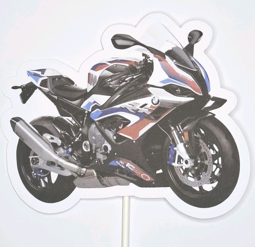 Motorbike cake topper - , x1