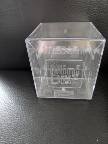 Maxell clear minidisc storage - maxell,