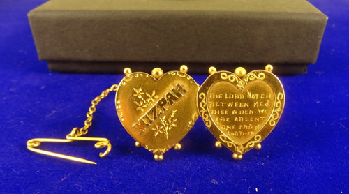 1896 victorian 9ct goldheart - 9ct,