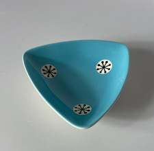 Hornsea Pottery Tricorn Dish John Clappison 1950s Mid-Century Modern