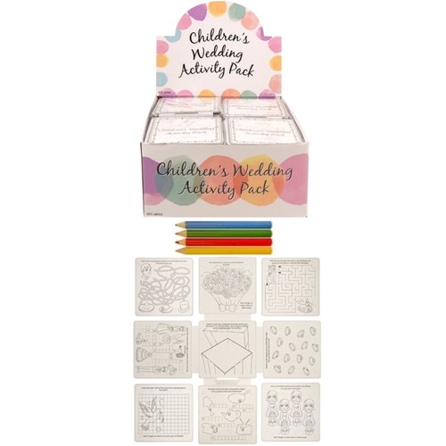 Kids wedding activity pack - kids,