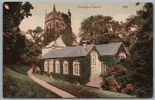 Cockington Church Torquay Devon Postcard 