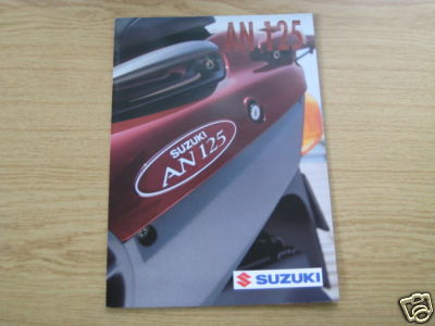 Prospekt suzuki 125 - prospekt, an