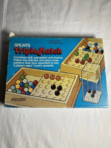 Vintage spear games triple - spear’s,