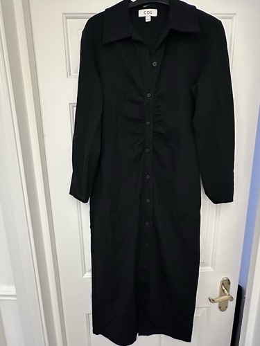 Cos women black - dress, midi