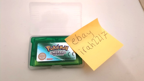 Pokemon emerald version - emerald, gba