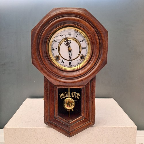 Vintage regulator wall - wall, clock