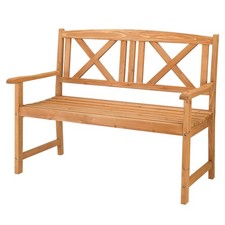 New Fir Wood Patio Bench