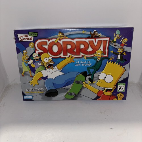 Simpsons edition sorry board - simpsons,