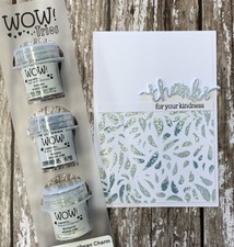 WOW! Trio - co-ordinated sets of powders for embossing and mixed media