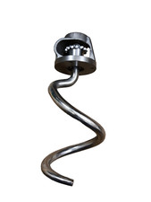 FIMA S40 Pizza Dough Mixer - Stainless Steel Shaft and Spiral Hook (Complete Set