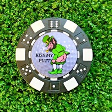 KISS MY PUTT  Poker Chip /
