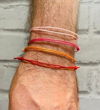 Waxed Cord String Adjustable
