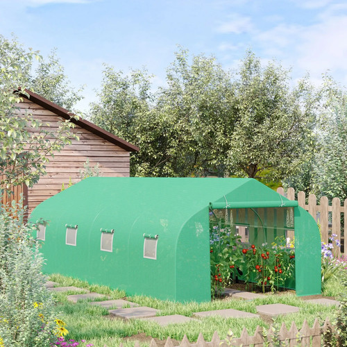 Garden 6x3m walkin polytunnel - garden,