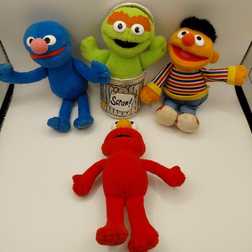 Sesame street plush toy lot - sesame,