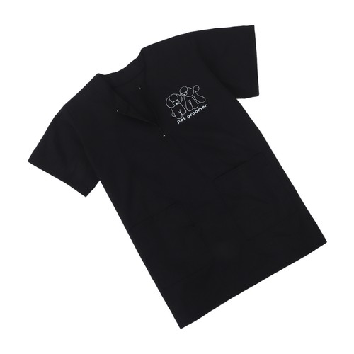 Polyester dog grooming jacket - polyester,
