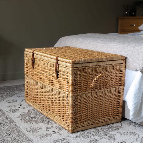 Natural modena wicker storage - natural,