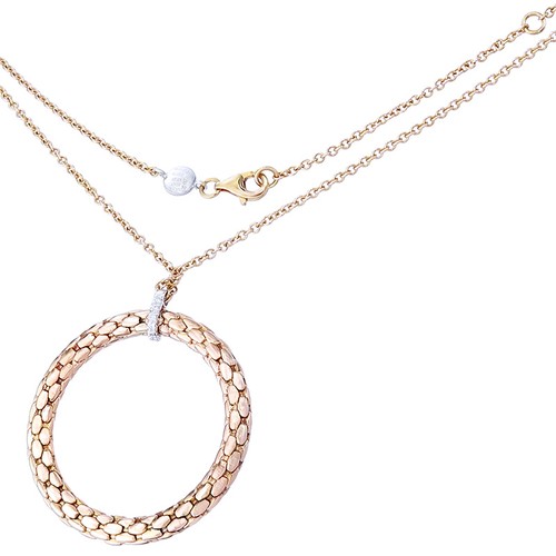 Fope chain with ring - fope, pendant