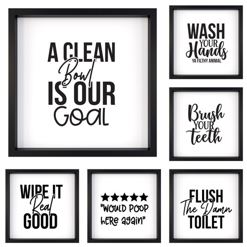 Funny toilet stickers bathroom - toilet,
