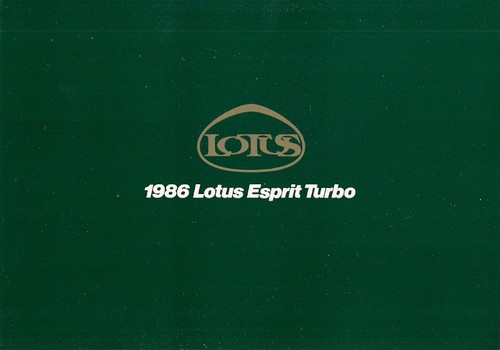 Lotus esprit turbo 1986 - esprit,
