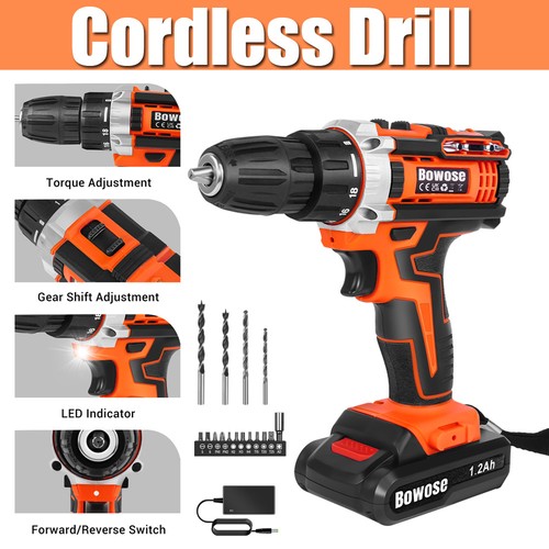 Cordless drill driver set 21v - cordless,