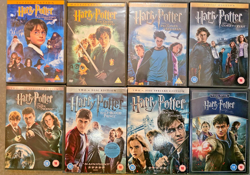Harry potter complete - potter, 1-8