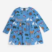 Villervalla, Dress Blue Forest Friends And Toadstools, 2-3 Years 188A7A9BB968/1