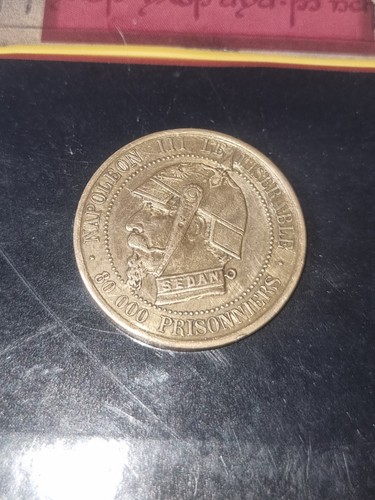 Satirical coins 1870 war - satirical,