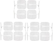 Med-Fit 1 TENS Electrode Pads - 12 Long-Lasting Self-Adhesive (3 15 ml 