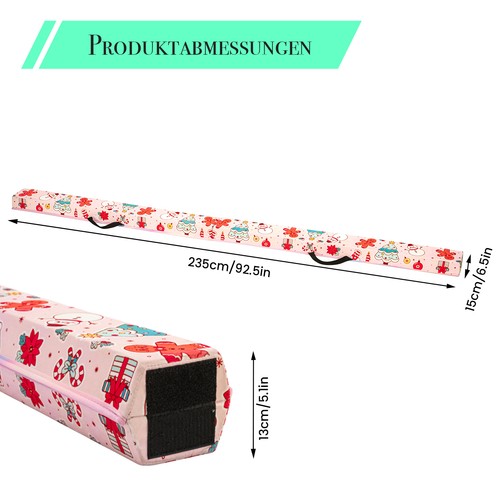 8ft 235cm foldable gymnastics - 8ft,