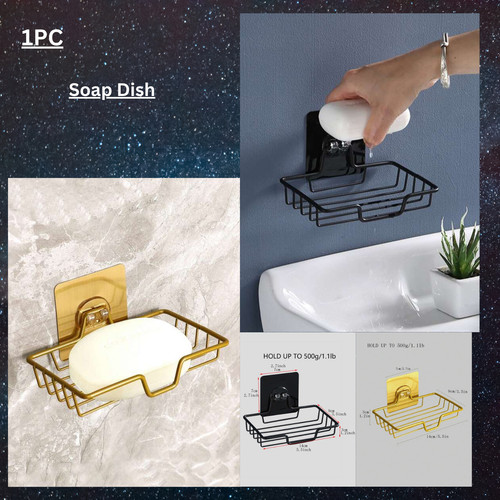 Stainless steel soap tray - stainless,