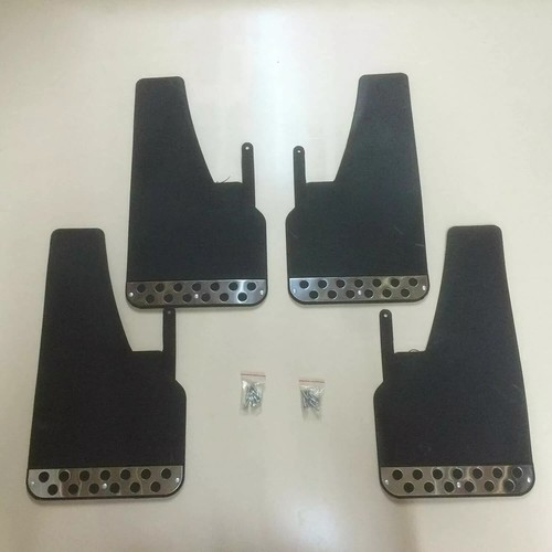 Black rally mudflaps 4 - rally, x