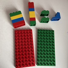 Lego Duplo 2 x base plates 6 x