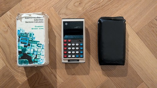Commodore 997r calculator - commodore, gl-997r