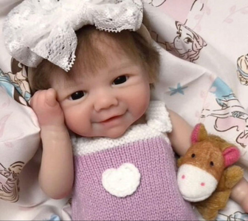Reborn baby doll girl - cm, 13