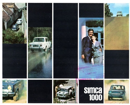 Simca 1000 saloon - simca, uk