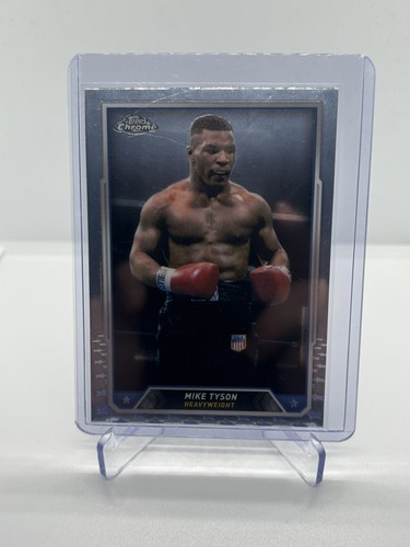 Mike tyson topps chrome - -,