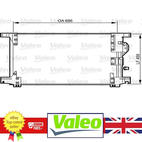 Condenser for mercedes - ac,