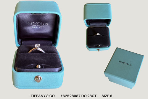 Tiffany engagement solitaire - tiffany,