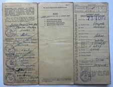 ORIGINAL LOG BOOK FOR NORTON