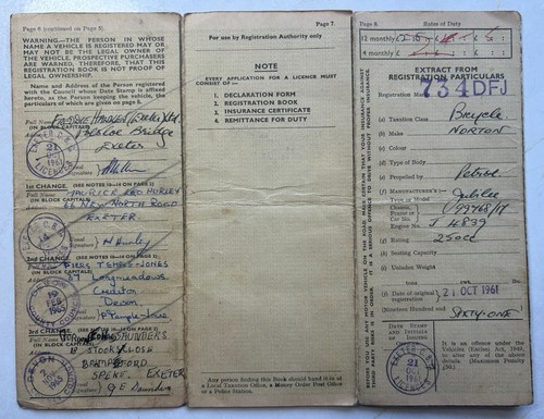 Original log book - original,