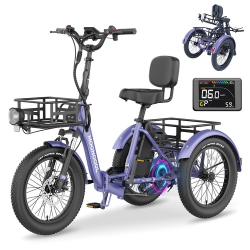 Mooncool electric tricycle for - electric,