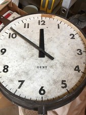 Gent of Leicester Station Clock 24” Diameter