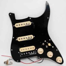 For Fender Strat Guitar Prewired Loaded Pickguard Wilkinson Alnico 5 Pickup