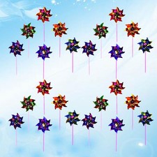  100 Pcs Colorful Windmill Child Party Ornamnet Pinwheel Ornament