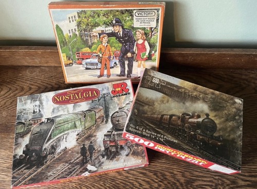 Vintage jigsaw puzzle - vintage, bundle