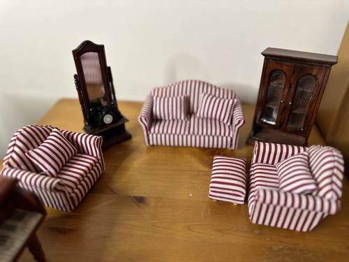Vintage doll house furniture - vintage,